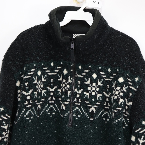 Vintage 90s Columbia Mens Medium Deep Pile Jacket - Picture 2 of 5